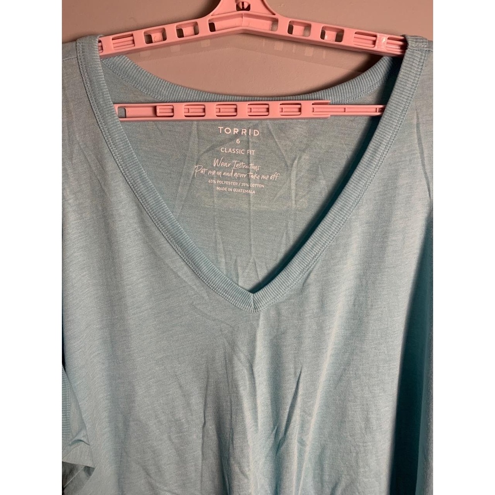 NWT Torrid Girlfriend Signature Jersey V-Neck Tank 6X - Picture 5 of 8